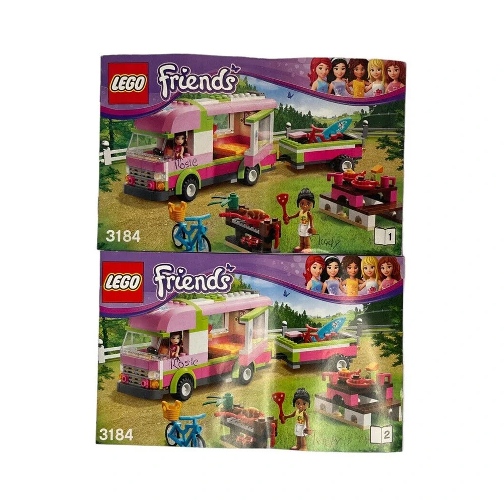 LEGO Friends Adventure‎ Camper 3184 Complete? with Manuals No Box